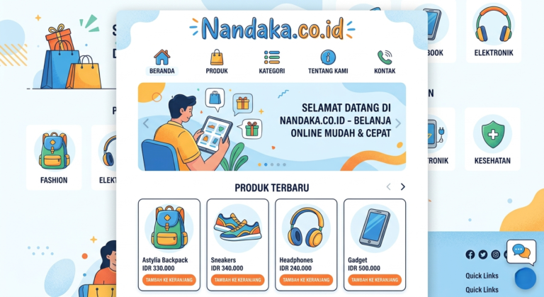 jasa pembuatan website toko online