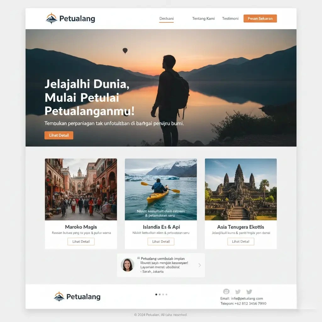 Jasa Website Landing Page