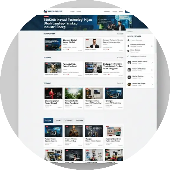 Jasa Website News & Portal Malang