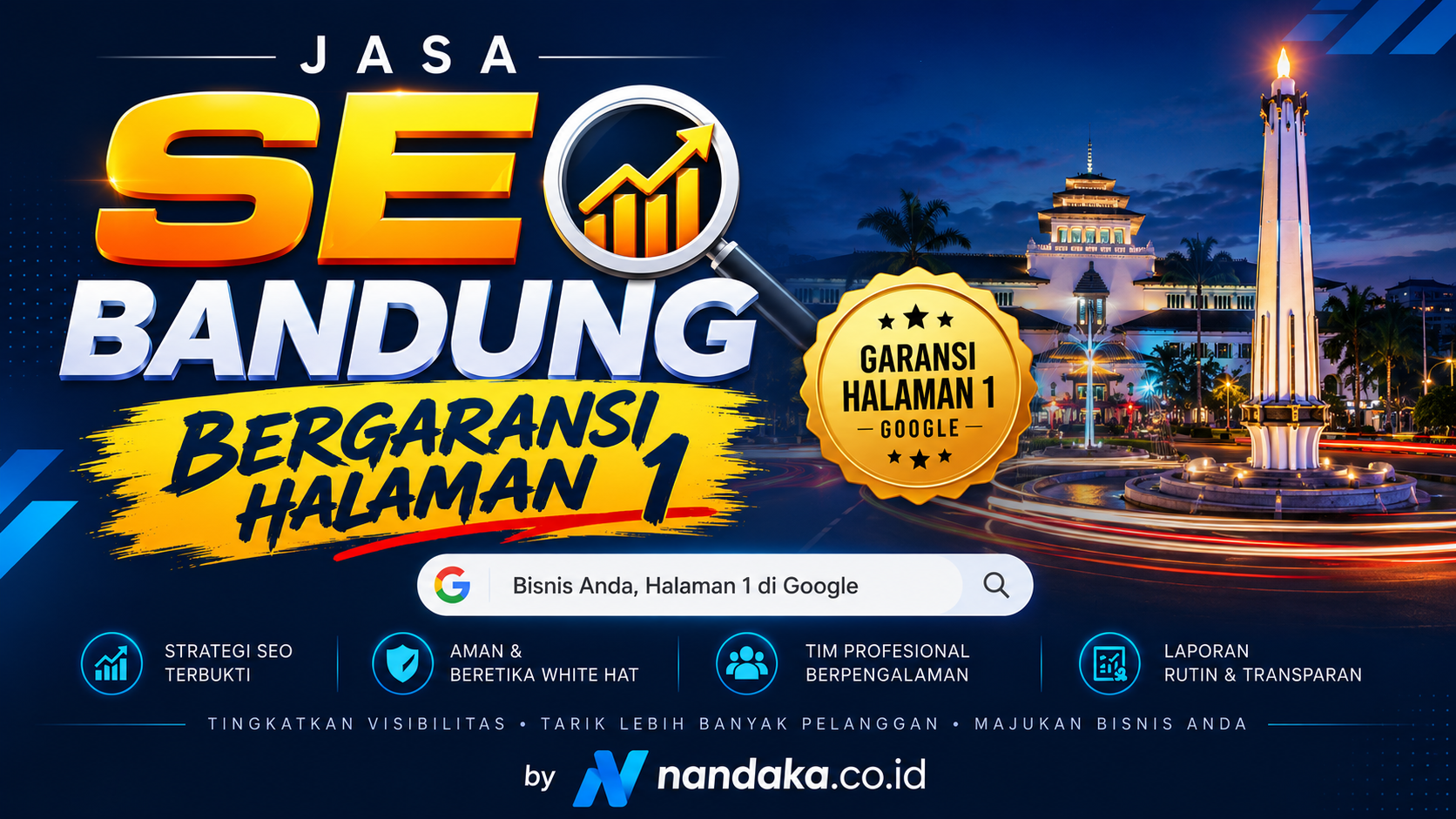 jasa seo bandung bergaransi halaman 1 google